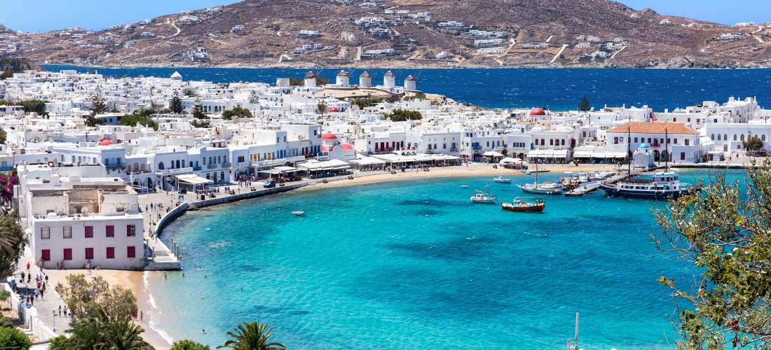 7 Nights Idyllic Aegean Cruise to Santorini, Mykonos, Rhodes, Crete, Milos, Kusadasi