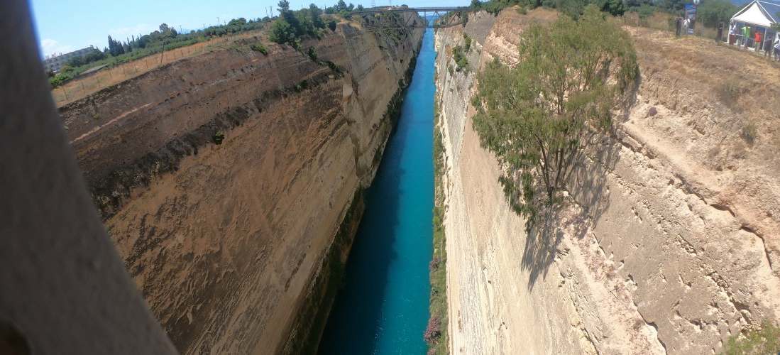 Corinth canal Destinations Tours in Greece Peloponnese Epos Travel Tours