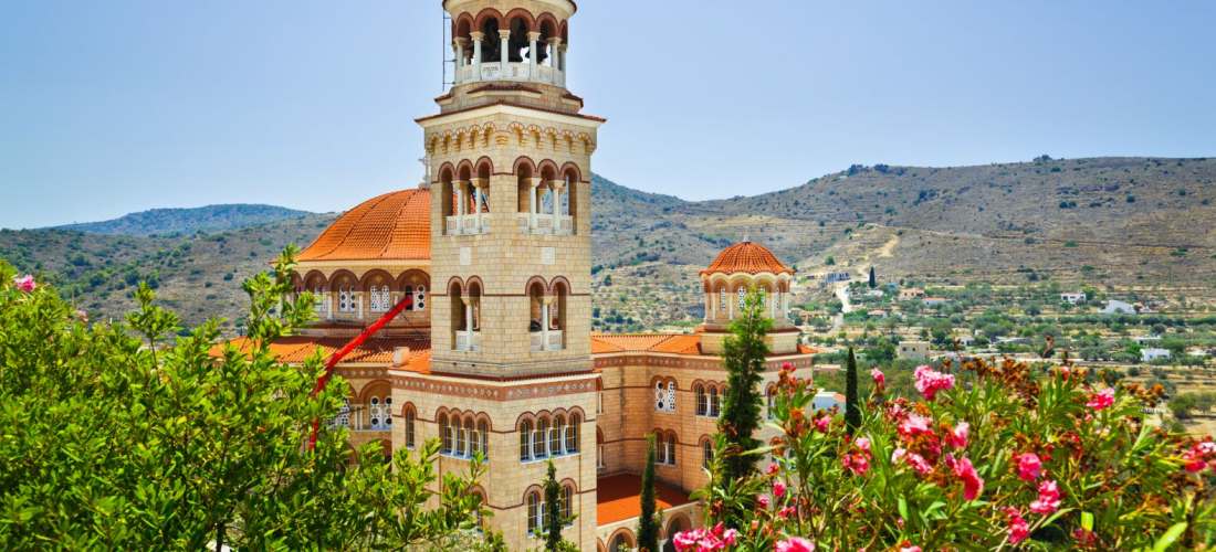 Aegina Agios Nektarios Monastery Epos Travel ToursDestinations Tours in Greece Peloponnese Epos Travel Tours