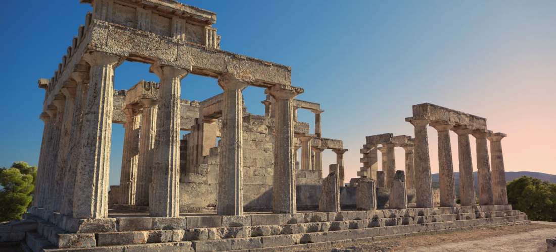 Aegina Temple of Aphaia Epos Travel Tours Destinations Tours in Greece Peloponnese Epos Travel Tours